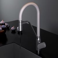 Смеситель для кухни AM.PM Like F8007825 Черный матовый Серый — фото 9, Смесители для кухни