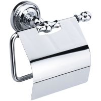 Держатель туалетной бумаги Migliore Mirella 17230 с крышкой Хром — фото 1, Держатели туалетной бумаги