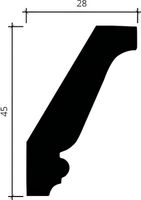 Товар: Карниз Европласт 1.50.159 2000x45x28 мм - фото 3 Карниз Европласт 1.50.159 2000x45x28 мм — фото 3, Карнизы