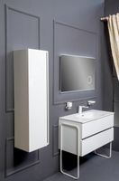 Тумба под раковину Boheme Armadi Art Vallessi 80 837-080-W подвесная White — фото 8, Мебель для ванной