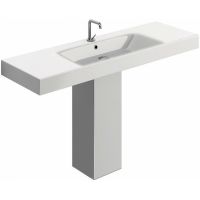 Раковина Kerasan Cento 140 353501*1 Белая — фото 3, Раковины