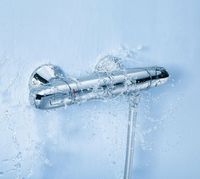 Товар: Смеситель для душа Grohe Grohtherm 1000 New 34151004 с термостатом Хром - фото 7 Смеситель для душа Grohe Grohtherm 1000 New 34151004 с термостатом Хром — фото 7, Душевые гарнитуры на штанге