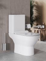 Унитаз компакт Agger AT03000 с бачком и сиденьем Микролифт — фото 9, Напольные унитазы