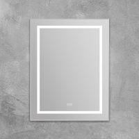 Зеркало BelBagno Kraft 68.5 SPC-KRAFT-685-885-TCH-WARM с подсветкой с подогревом Сатин с сенсорным выключателем — фото 1, Зеркала в ванную комнату