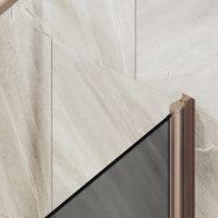 Товар: Шторка на ванну Maybah Glass MGV-609-2 500x1400 поворотная на монопетле Бронза стекло графитовое матовое - фото 5 Шторка на ванну Maybah Glass MGV-609-2 500x1400 поворотная на монопетле Бронза стекло графитовое матовое — фото 5, Неподвижные шторки для ванной