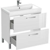 Товар: Тумба под раковину Cersanit Melar 80 64130 Белая - фото 6 Тумба под раковину Cersanit Melar 80 64130 Белая — фото 6, Мебель для ванной