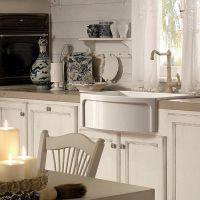 Товар: Кухонная мойка Kerasan Hannah Devon 76 544101 Белая - фото 2 Кухонная мойка Kerasan Hannah Devon 76 544101 Белая — фото 2, Кухонные мойки