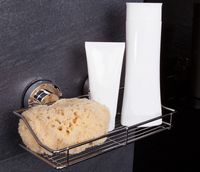 Полка корзина Ridder 12010000 Хром — фото 4, Полки для ванной и душа