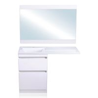 Товар: Тумба под раковину Style Line Даллас Люкс Plus 120 СС-00002338 Белая - фото 6 Тумба под раковину Style Line Даллас Люкс Plus 120 СС-00002338 Белая — фото 6, Мебель для ванной