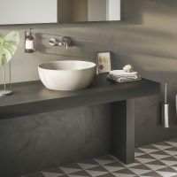 Раковина-чаша Vitra Outline Recycled 41 7992B066-0016 Матовый тауп — фото 6, Раковины накладные