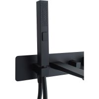 Смеситель для ванны Allen Brau Infinity 5.21007-31 Черный матовый — фото 3, Смесители