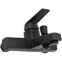 Комплект смесителей Orange OneLife P02-311b Черный — фото 7, Готовые комплекты для ванной комнаты