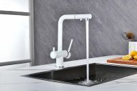 Смеситель для кухни Paulmark Serpentine Se213222-431 Белый матовый — фото 18, Смесители для кухни