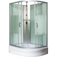 Душевая кабина Мономах Б/К 90x70x24 МЗ L 10000005803 без гидромассажа — фото 1, Душевые кабины