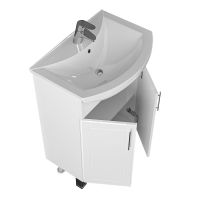 Тумба под раковину СанТа Дублин 60 223006 Белая — фото 2, Тумбы под раковину