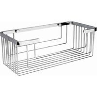 Полка корзина WasserKRAFT K-711 Хром — фото 1, Полки для ванной и душа