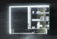 Зеркальный шкаф Keuco Royal Lumos 120 14305 171301 с подсветкой Серебрянный — фото 2, Мебель для ванной