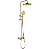 Душевая система Boheme Spectre 458-BR Бронза — фото 1, Душевое оборудование. Душевая программа