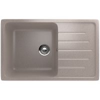 Кухонная мойка Ulgran Classic U-400-302 Песочная — фото 1, Кухонные мойки