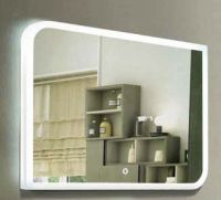 Зеркало Relisan Jessica 800х600 Гл000024319 с подсветкой с сенсорным выключателем — фото 2, Зеркала в ванную комнату