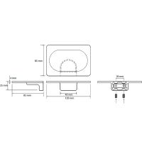 Мыльница Bemeta Organic 157108331 Хром — фото 3, Мыльницы