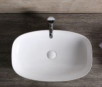 Товар: Раковина-чаша Ceruttispa 60 CR0063 9855 Белая - фото 4 Раковина-чаша Ceruttispa 60 CR0063 9855 Белая — фото 4, Раковины