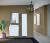 Товар: Зеркало со шкафом Bellezza Асти 70 R 4616311021014 Белое - фото 4 Зеркало со шкафом Bellezza Асти 70 R 4616311021014 Белое — фото 4, Мебель для ванной