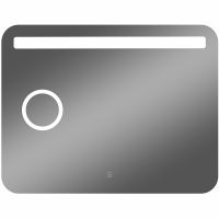 Зеркало Континент Fibra 1000х700 ЗЛП955 с подсветкой с сенсорным выключателем — фото 3, Зеркала в ванную комнату