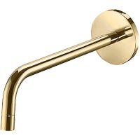 Товар: Излив для смесителя Paffoni Light ZBOC139HG Золото медовое - фото 1 Излив для смесителя Paffoni Light ZBOC139HG Золото медовое — фото 1, Изливы