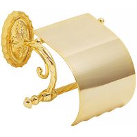 Держатель туалетной бумаги Migliore Edera 16934 с крышкой Золото — фото 1, Держатели туалетной бумаги