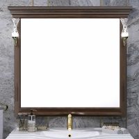 Зеркало Opadiris Риспекто 105 00-00007049 Орех антикварный с выключателем — фото 2, Мебель для ванной