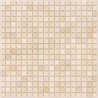 Мозаика Caramelle mosaic Pietrine 4 мм Botticino POL 30,5x30,5 см — фото 1, Мозаика