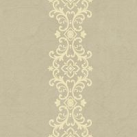 Обои Bernardo Bartalucci Carnazza Винил на флизелине (1,06*10) Бежевый, Вензель арт-5059-4 — фото 1, Обои