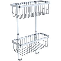 Полка корзина Kaiser KH-5280 Хром — фото 1, Полки для ванной и душа