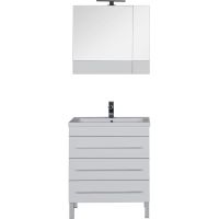 Комплект мебели для ванной Aquanet Верона 75 231040 Белый — фото 1, Комплекты мебели для ванной