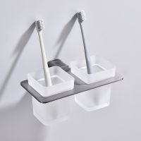 Товар: Стакан для зубных щеток Raglo R301.08.09 двойной Графит - фото 5 Стакан для зубных щеток Raglo R301.08.09 двойной Графит — фото 5, Мыльницы