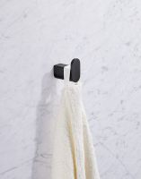 Крючок Milacio Ultra MCU.960.MB Черный матовый — фото 3, Крючки для полотенец