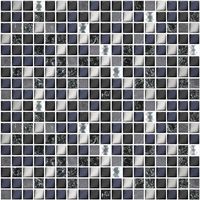 Керамическая мозаика Azori Дефиле Неро 587423009 30х30 см — фото 1, Керамическая плитка