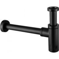 Сифон для раковины Paffoni Minimal ZACC240NO Черный матовый — фото 1, Сифоны для раковины