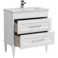 Товар: Тумба с раковиной Aquanet Бостон М 80 212668 Белая матовая - фото 3 Тумба с раковиной Aquanet Бостон М 80 212668 Белая матовая — фото 3, Тумбы с раковиной