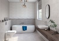 Товар: Керамическая плитка Cersanit Haiku Рельеф светло-серый HIU522D настенная 25х75 см - фото 2 Керамическая плитка Cersanit Haiku Рельеф светло-серый HIU522D настенная 25х75 см — фото 2, Керамическая плитка