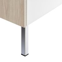 Товар: Тумба под раковину Aquaton Йорк 52 1A170501YOAV0 Белая Ясень фабрик - фото 3 Тумба под раковину Aquaton Йорк 52 1A170501YOAV0 Белая Ясень фабрик — фото 3, Тумбы под раковину