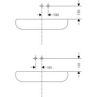 Смеситель для раковины Hansgrohe Metris S Хром арт-31162000 — фото 3, Смесители для раковины