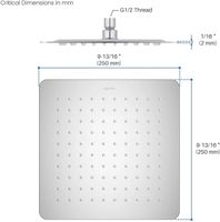 Товар: Верхний душ Aquatek AQ2072CR Хром - фото 8 Верхний душ Aquatek AQ2072CR Хром — фото 8, Душевое оборудование. Душевая программа