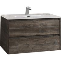 Тумба под раковину BelBagno KRAFT 39-500/390-2C-SO-PP подвесная Pino Pasadena — фото 1, Тумбы под раковину