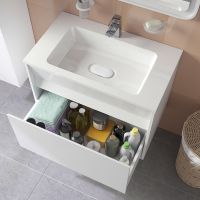 Тумба с раковиной Iddis Esper 80 ESP80W0i95K подвесная Белая — фото 5, Мебель для ванной