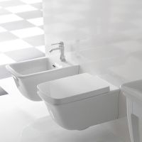 Товар: Унитаз Globo Relais RES02.BI подвесной без сиденья - фото 2 Унитаз Globo Relais RES02.BI подвесной без сиденья — фото 2, Унитазы