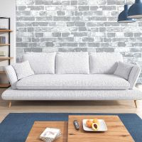 Обои Solo New York SL8632-13 Винил на флизелине (1,06*10) Серый, Кирпич — фото 2, Обои для стен