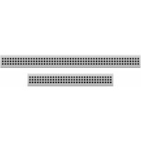 Душевой лоток PlastBrno Design 1 65 SZA1650 с решеткой Хром — фото 2, Душевые лотки