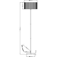 Товар: Торшер Artelamp Mallorca A1021PN-1SS Серый Сталь - фото 4 Торшер Artelamp Mallorca A1021PN-1SS Серый Сталь — фото 4, Торшеры